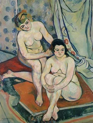 Le due bagnanti, 1923